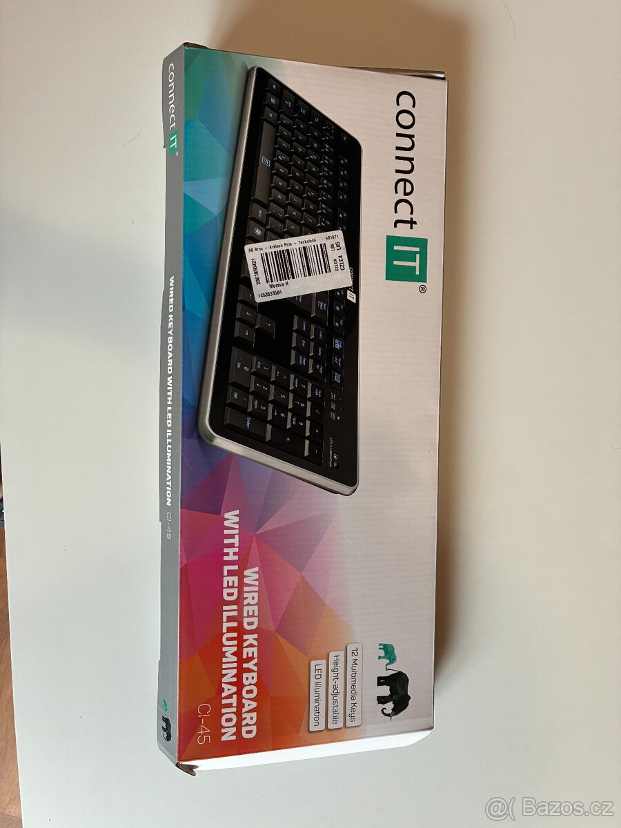 Klávesnice CONNECT IT Premium CI-45 - CZ/SK - 2