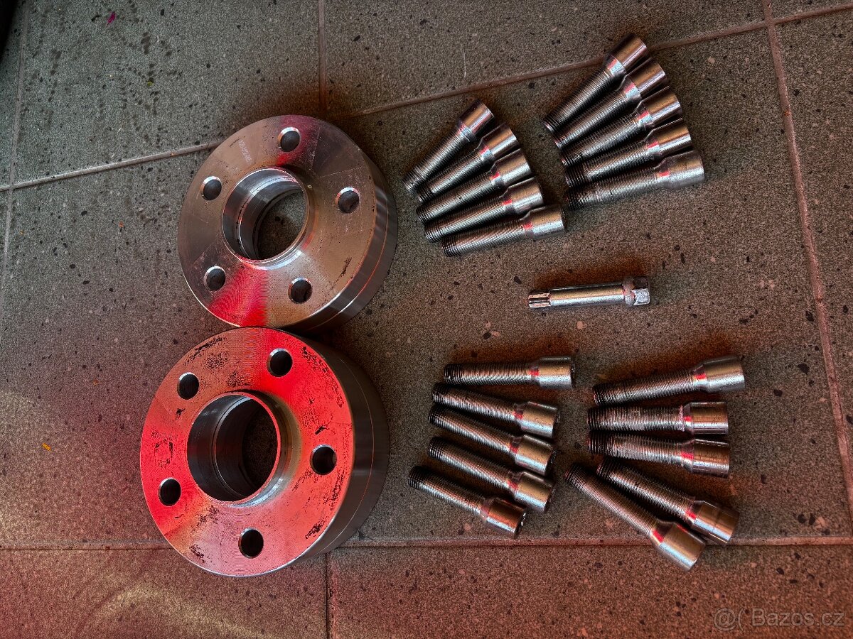 5x112 podložky 2x27mm 2x20mm spacers - 2