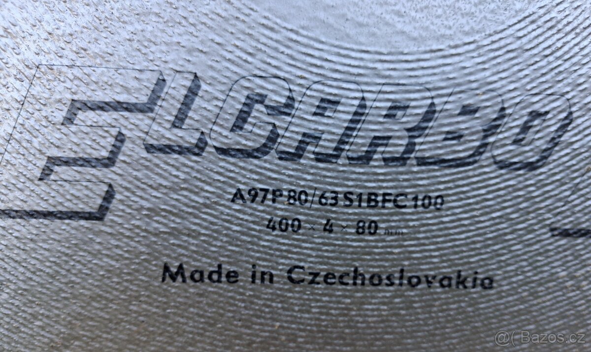 Řezné kotouče 400x80x4mm 6ks - 2