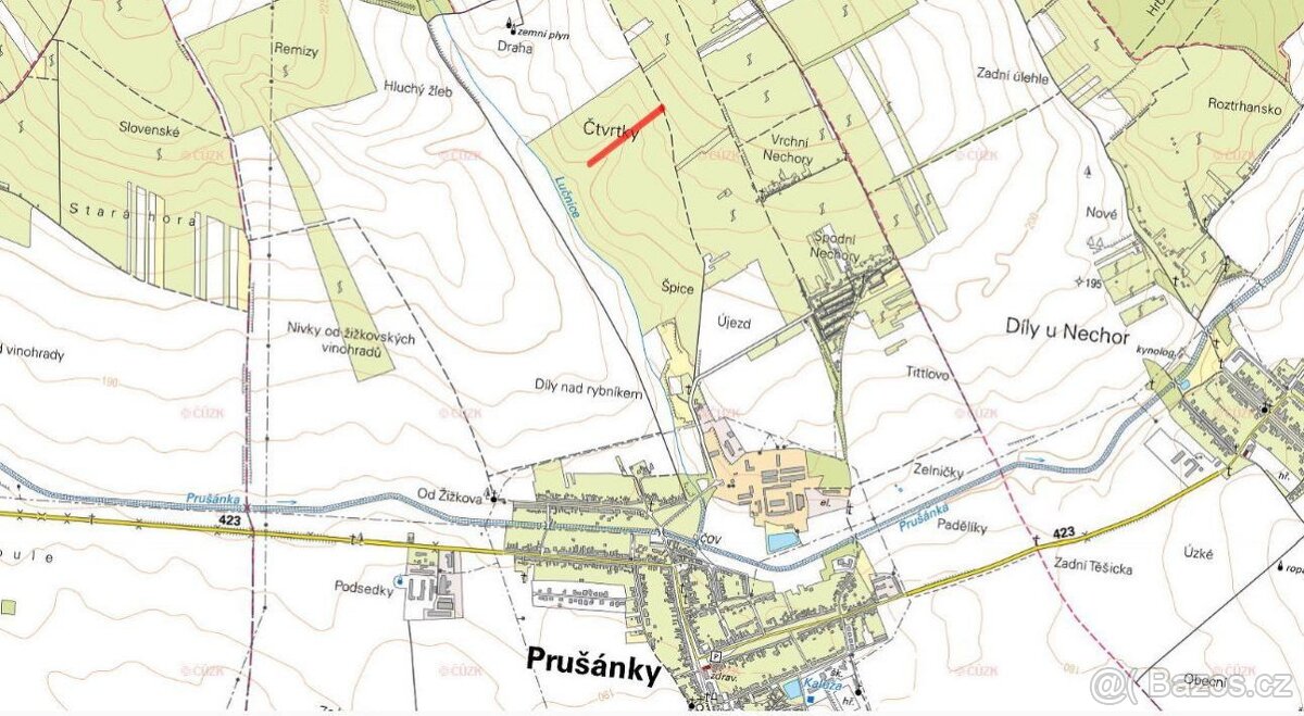 Sady, vinice, prodej, Prušánky, Hodonín - 2