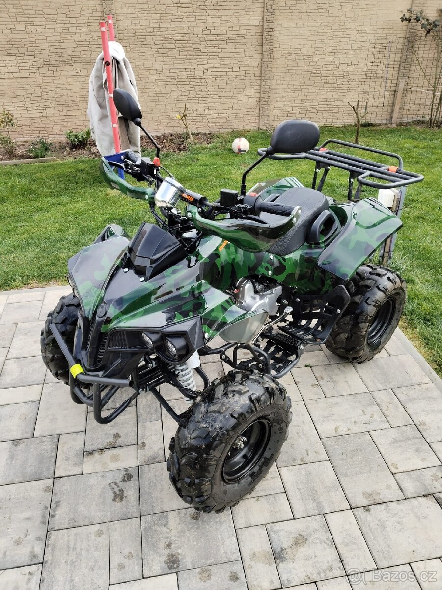 Prodám čtyřkolku 125cc Minirocket benzín čtyřtaktní