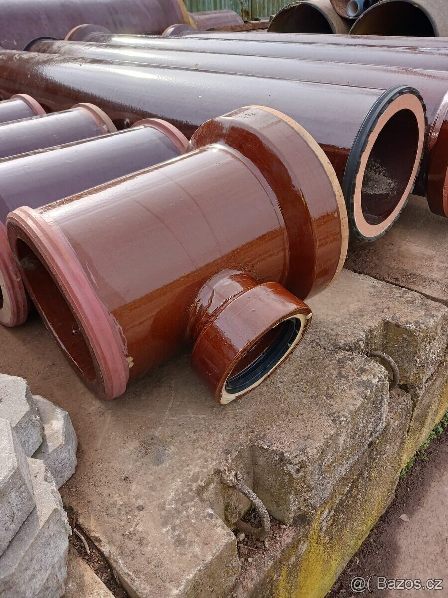 Komponenty keramické kanalizace - 2