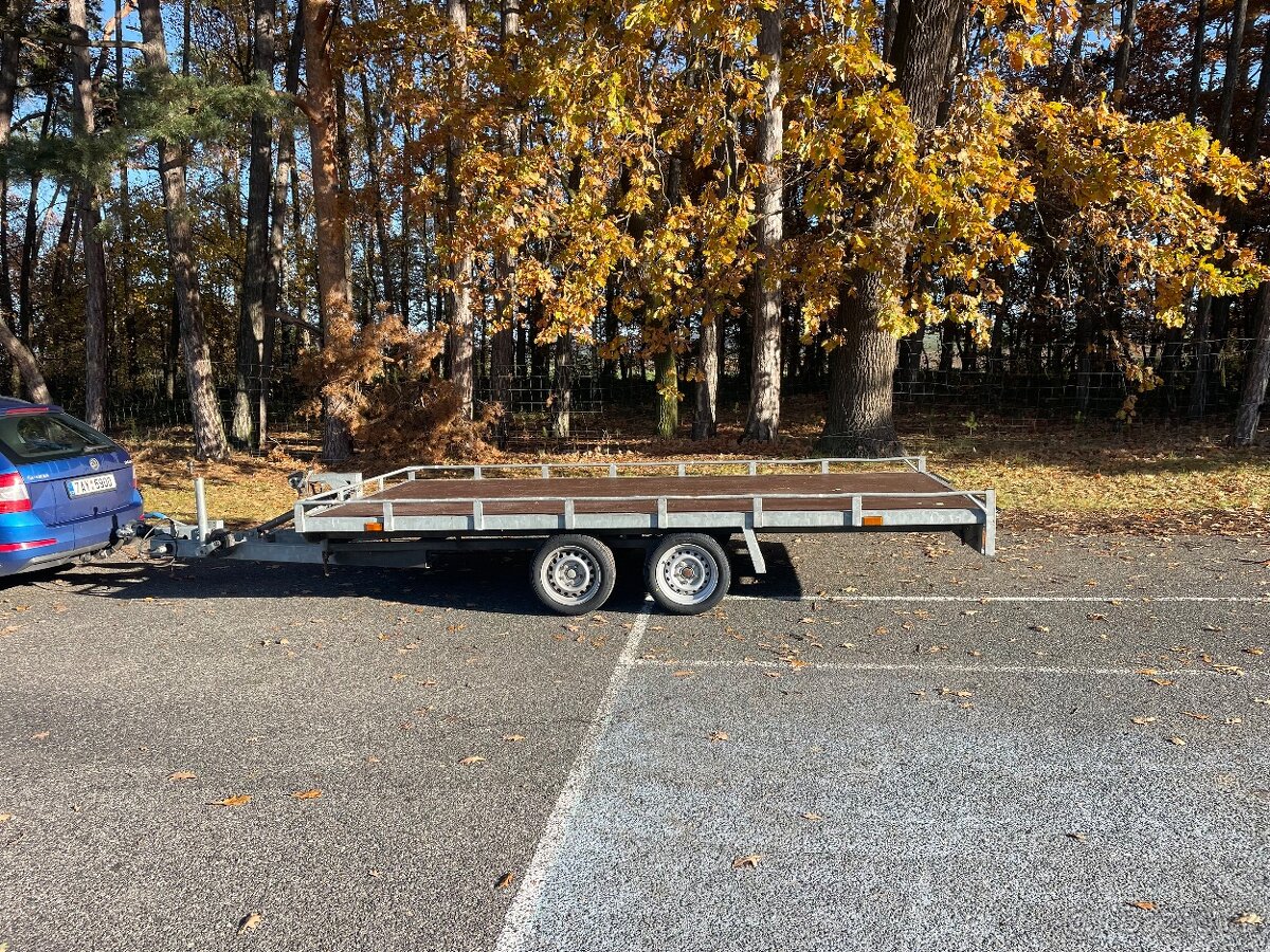 Univerzální podvalník SALLAS 2700 kg, 196x405 cm, sklopný - 2