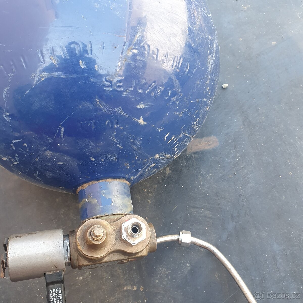 Prodám dvě ocelové tlakové lahve (nádrže) na CNG. - 2