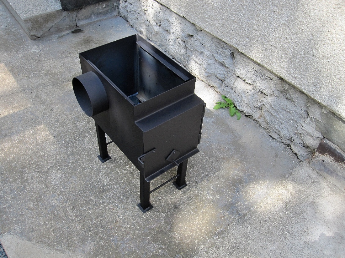 Topeniště k udírně + grilovací nástavba - 2