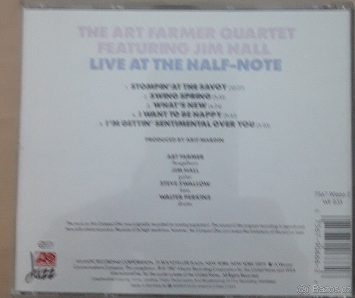 Art Farmer Quartet - Live At The Half-Note - 2