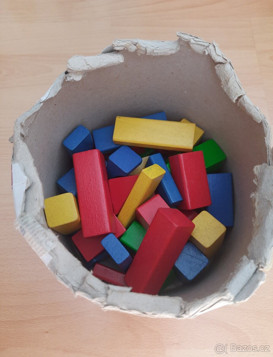 Dřevěné kostky zn. EICHHORN 50 ks - 2