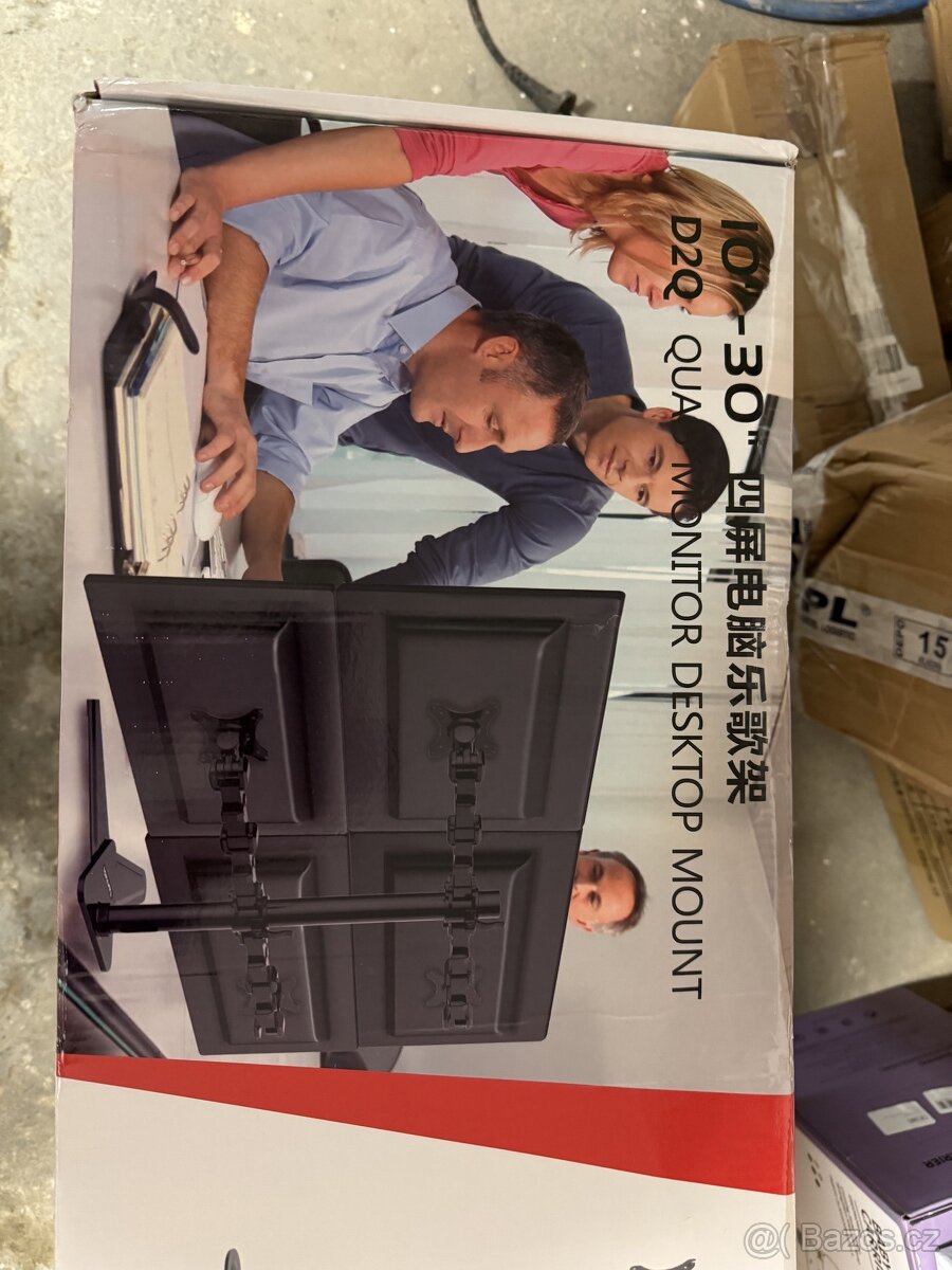 stolní držák pro 4 monitory - 2