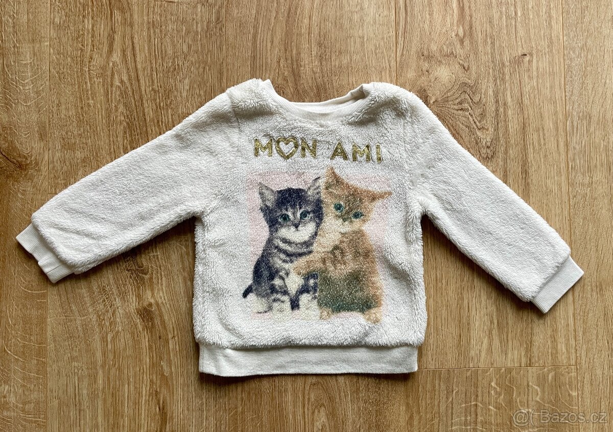 Dívčí mikiny vel. 80-86/92 - 2