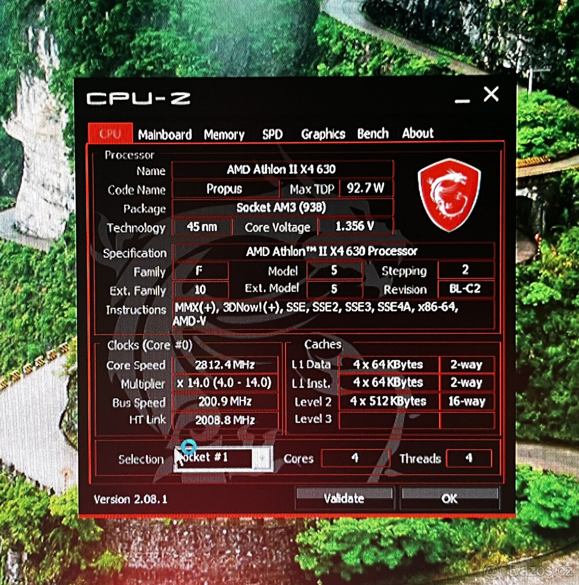 PC AMD - Athlon X4 630/HD 4670 - 2