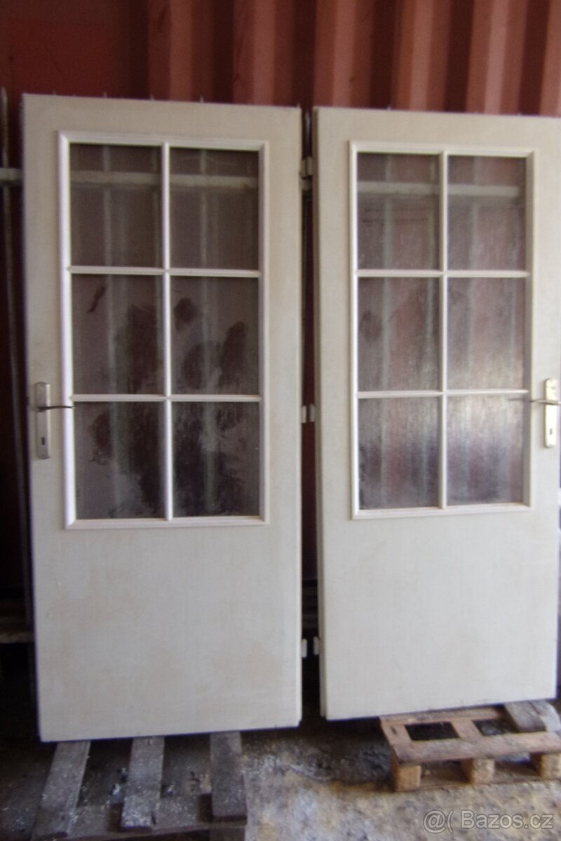 Prosklené dveře 80 cm pravé a levé - 2