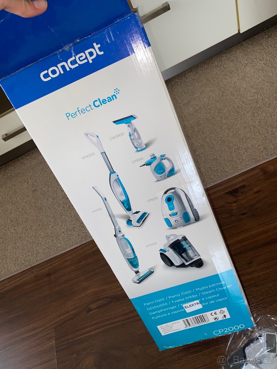 Parní čistič Concept Steam Cleaner 2 in 1 - 2