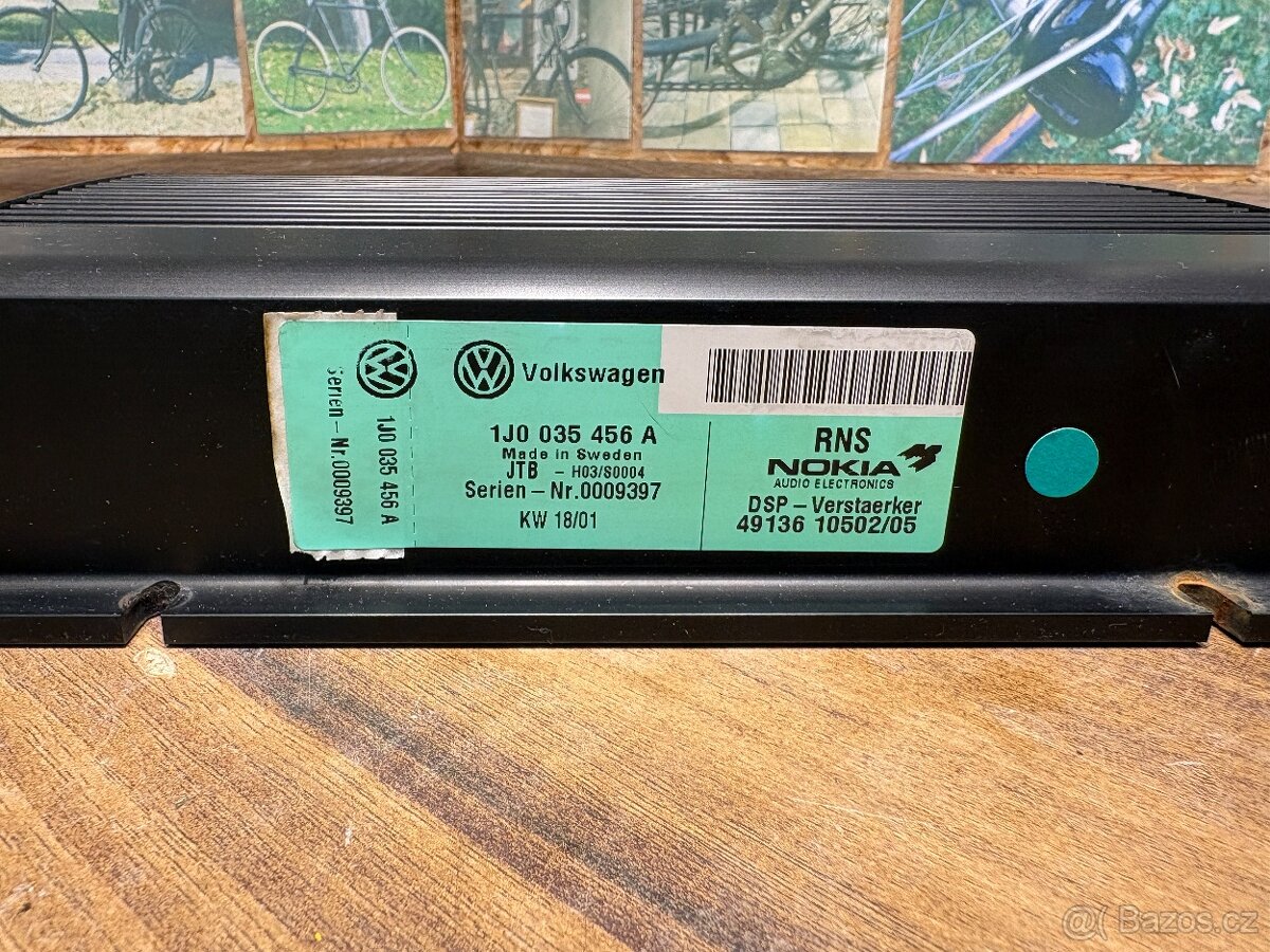 Originál DSP zesilovač NOKIA + CD měnič = Passat B5 a - 2