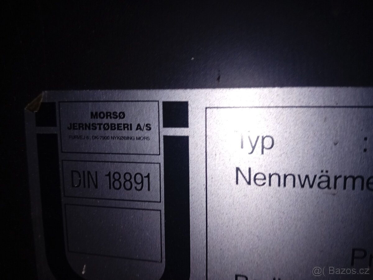 Prodám krbova kamna morso 2110 - 2