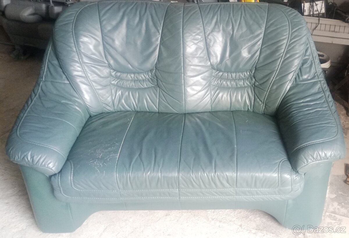 Kožená sedací souprava 3+2 - 2