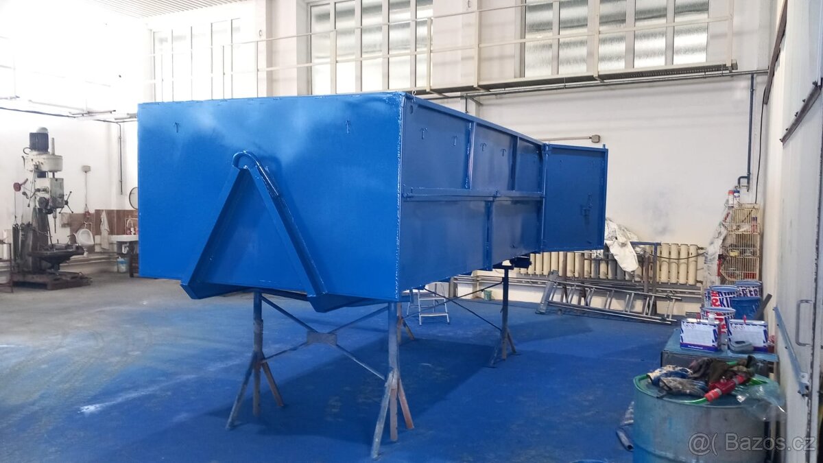 Kontejner hákový s hákem 1000 mm - 2