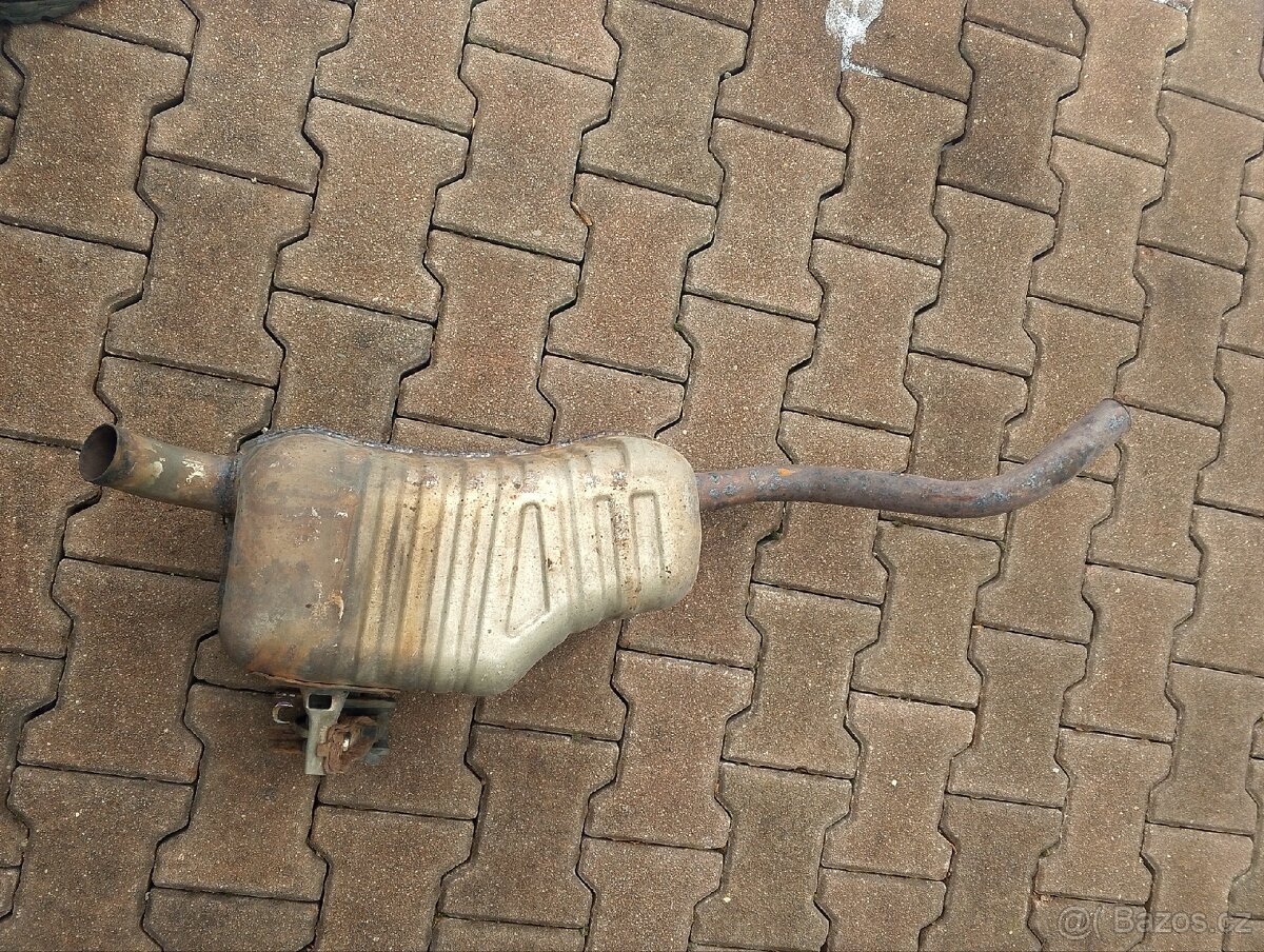 Zadní tlumič výfuku Renault Modus - 2