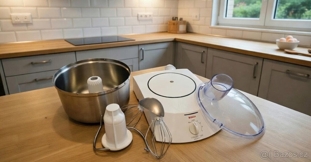 poloprofesionální kuchyňský hnětací robot Bosch Concept 7200 - 2