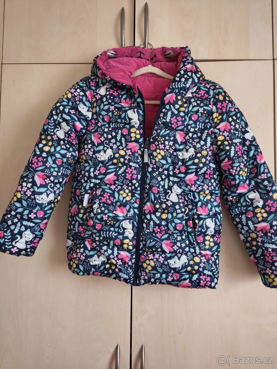 Dívčí zimní bunda, vel.146 - 2