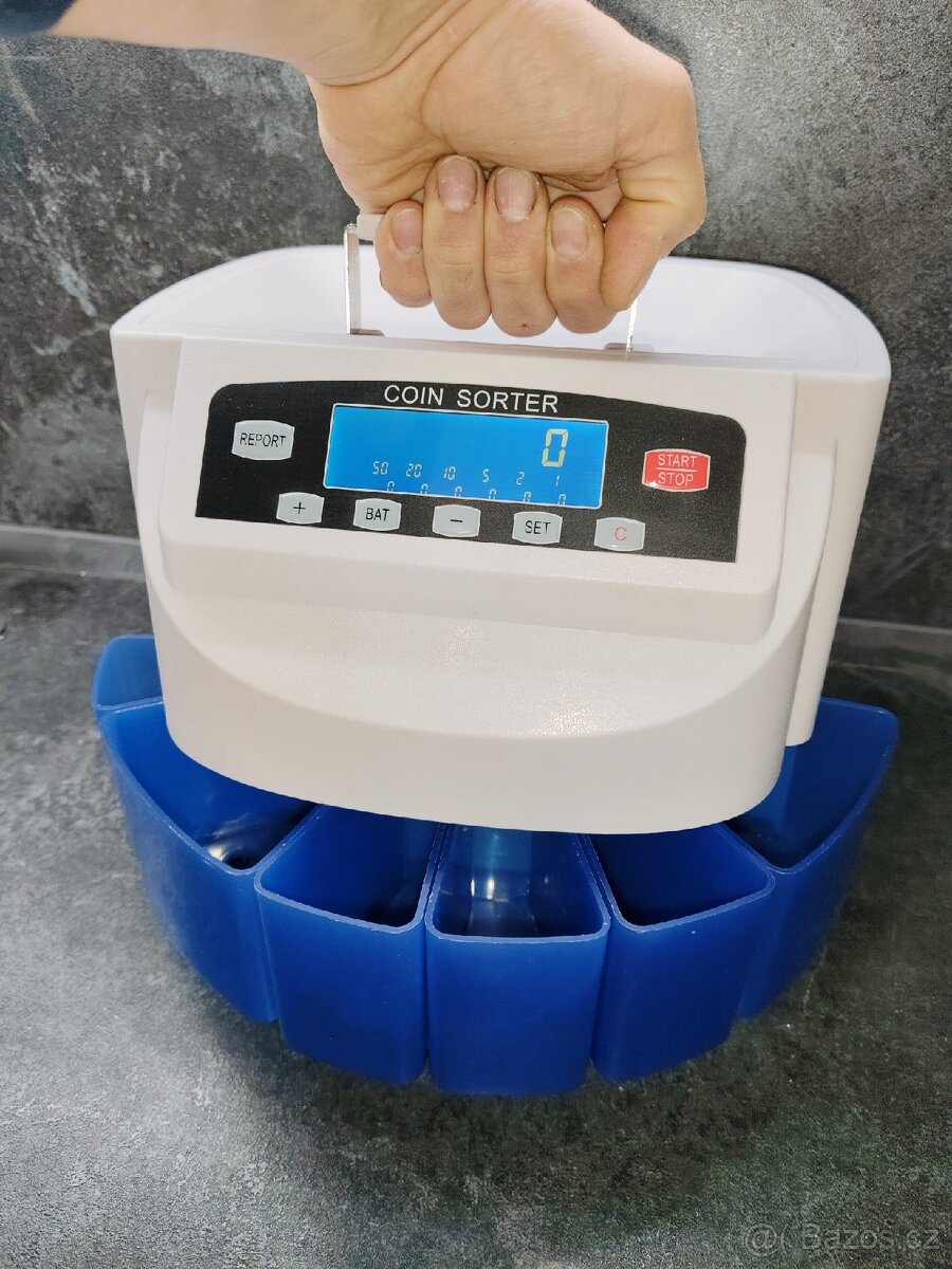 Počítačka - třídička mincí CZK - 2