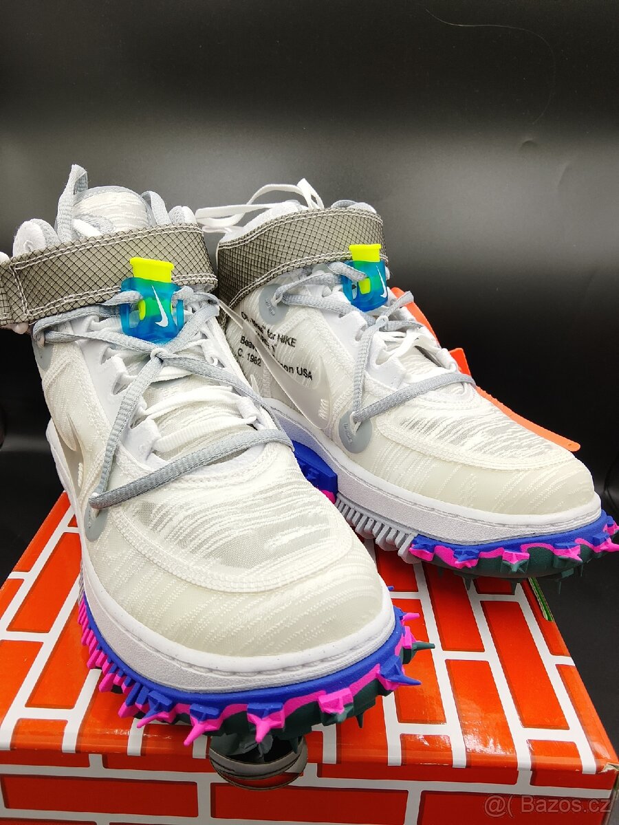 OffWhite × Nike Air Force 1 Mid White - 2