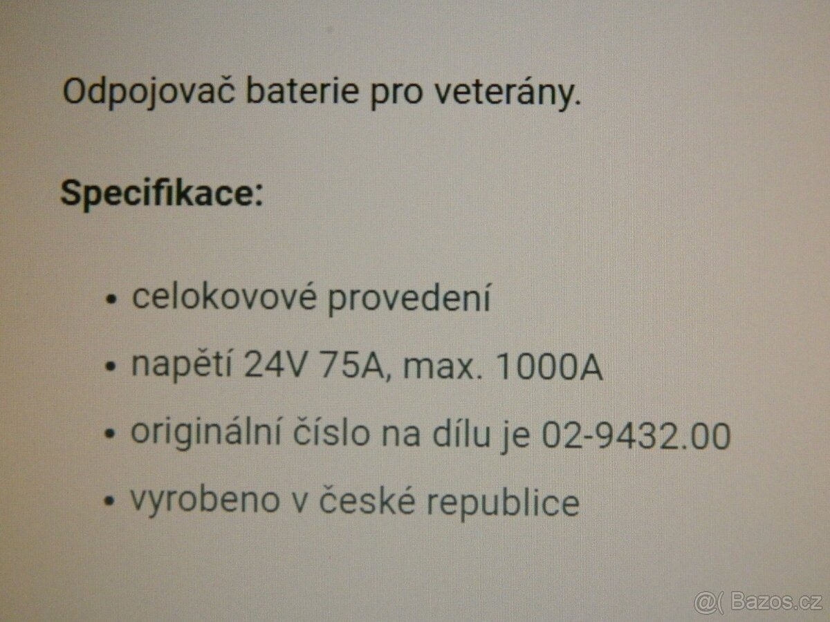 Odpojovač autobaterie - 2