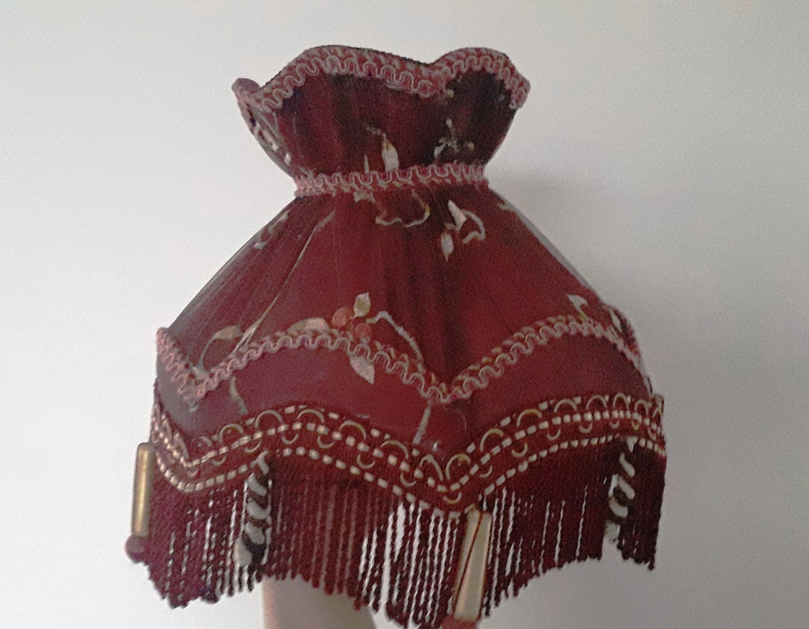 Retro stínidla z původních lamp 2ks - 2