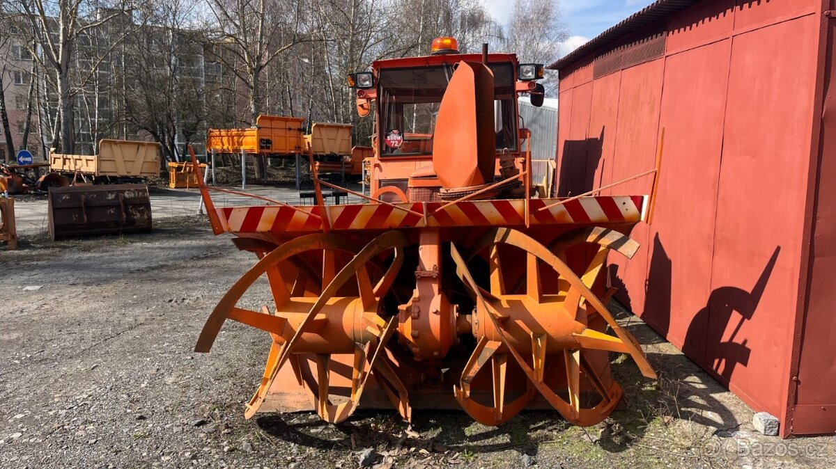 ZETOR 6945 4X4 + FRÉZA - 2