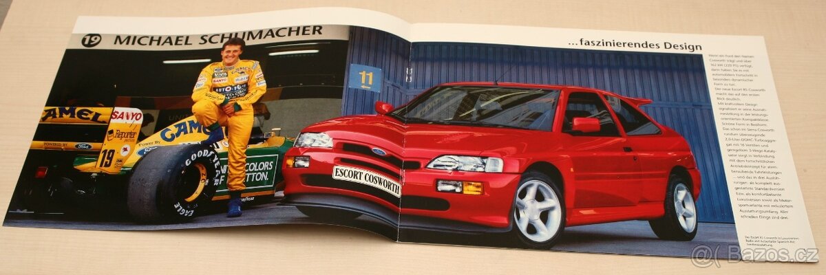 Prospekty Ford ESCORT RS COSWORTH (1992/93) - 2