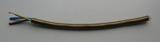 Kabely na metráž, třeba trojlinka 3x0,5 zlatá - 2