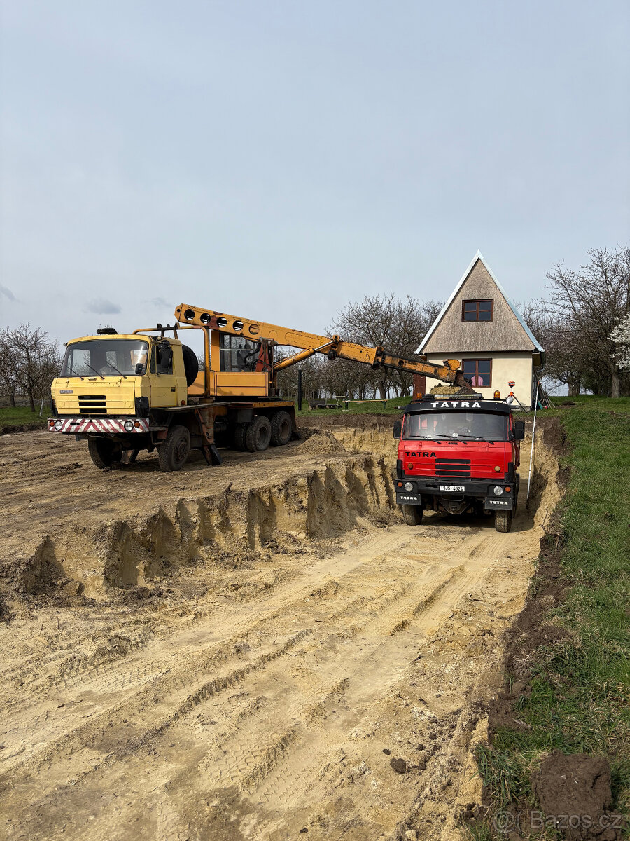 Autodoprava, zemní práce - 2