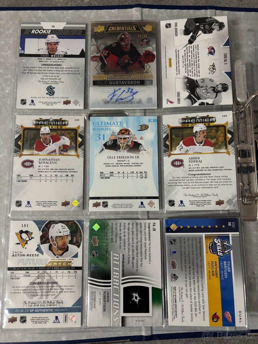 NHL | Hokejové karty - top stav (1. část) - 2
