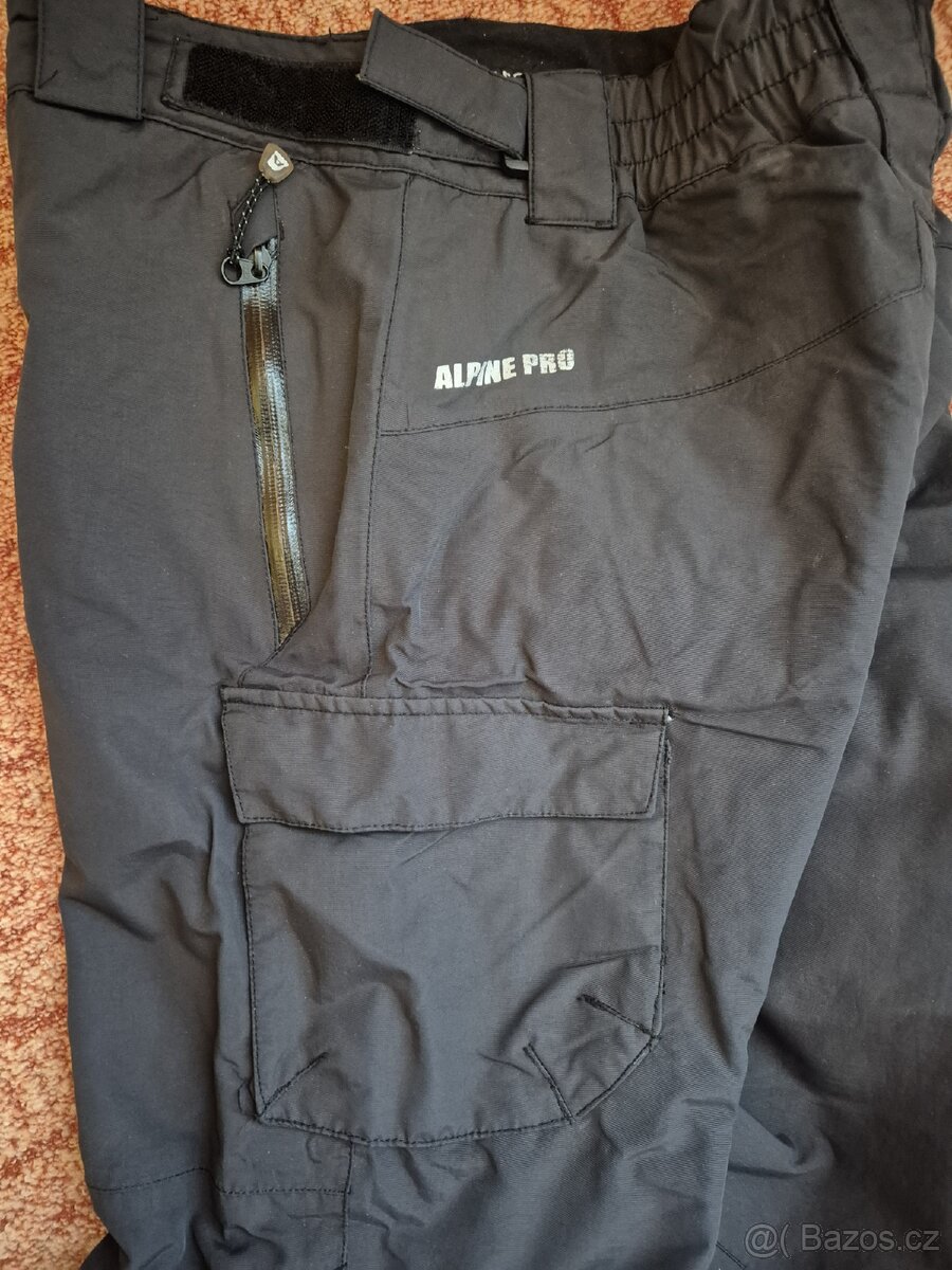 Pánské lyžařské kalhoty Alpine Pro vel. L - 2