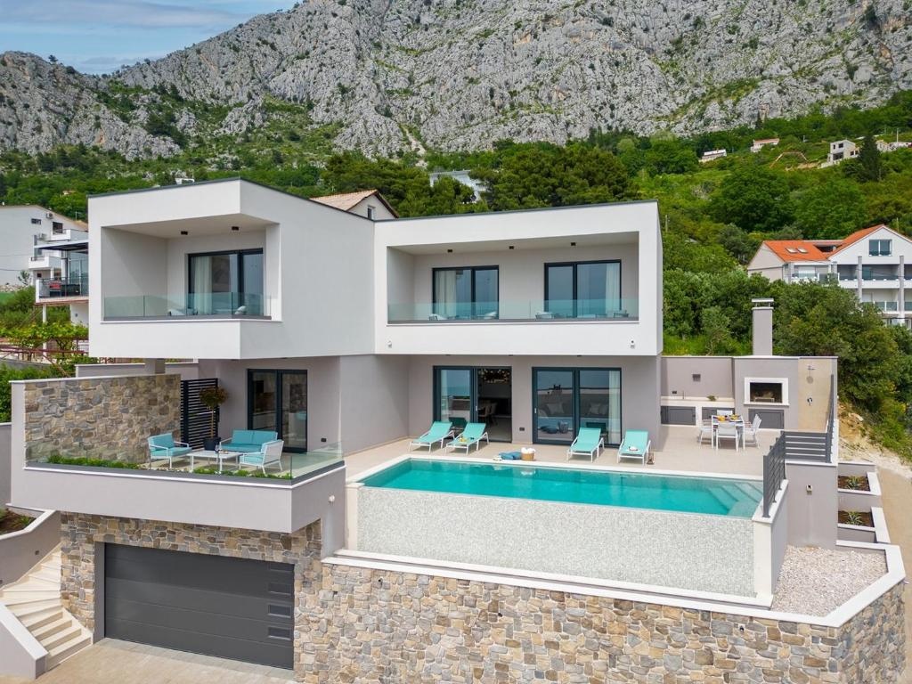 ☀Omiš(HR)-Luxusne zariadená vila s výhľadom na more - 2