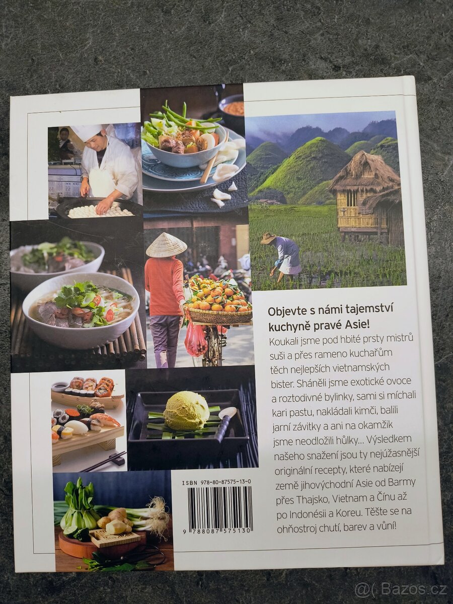 Kuchařka Apetit Tajemství východu (Asie) - NOVÁ - 2
