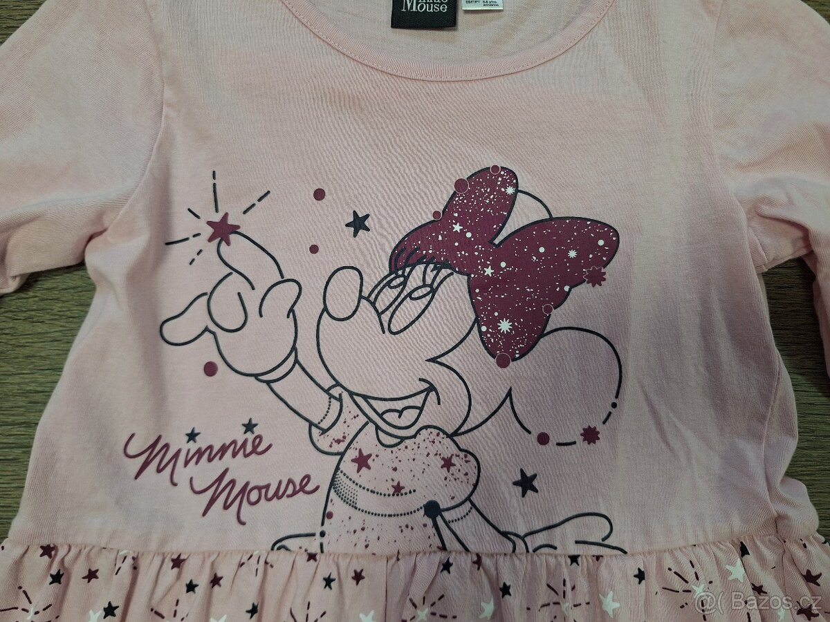 Šaty s dlouhým rukávkem vel. 122/128 zn. LUPILU - 2