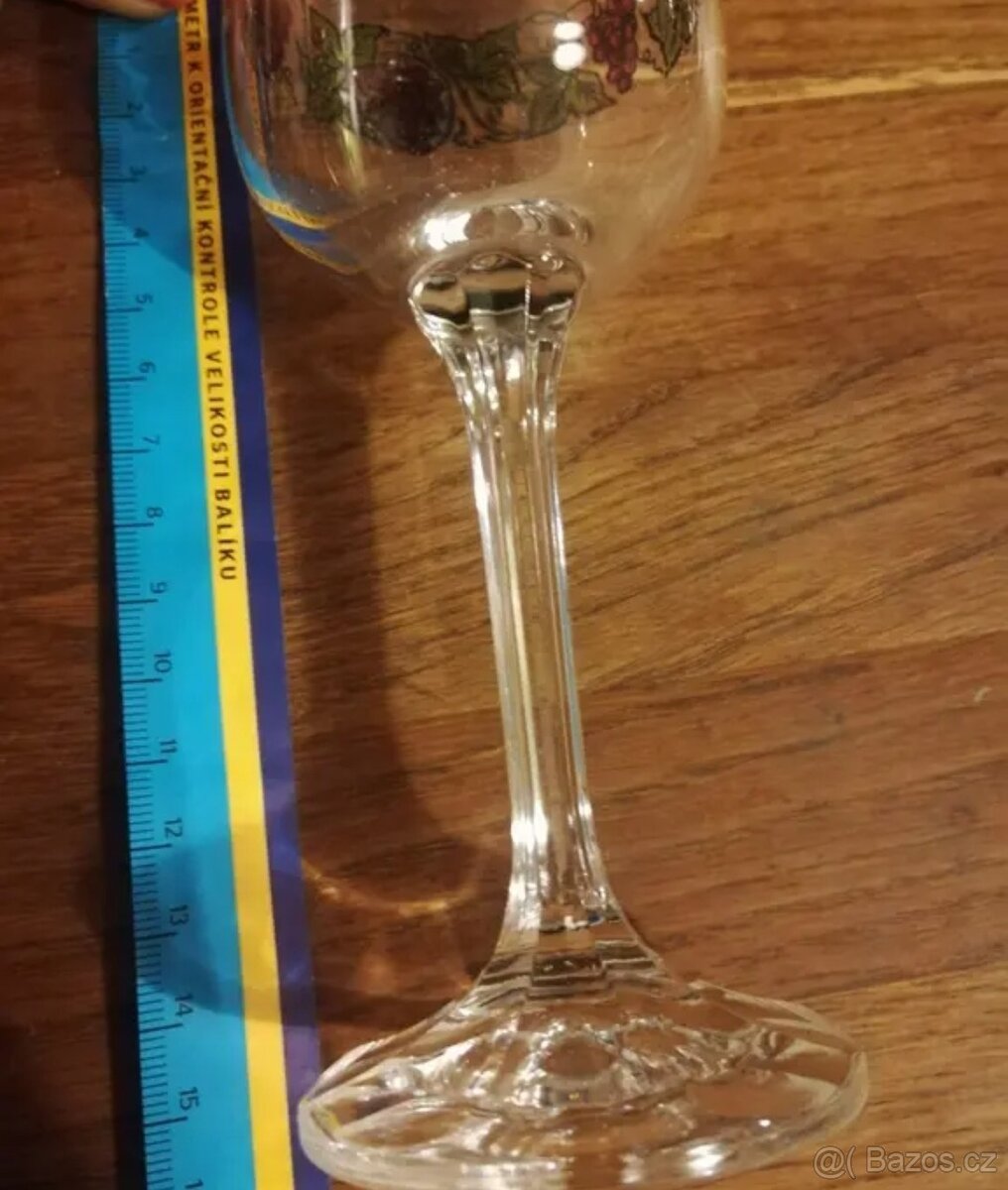 Skleničky Bohemians 12 kusů. - 2