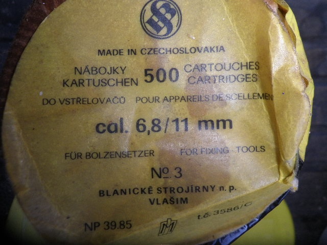 poplašné náboje 6,8 /11 - 2