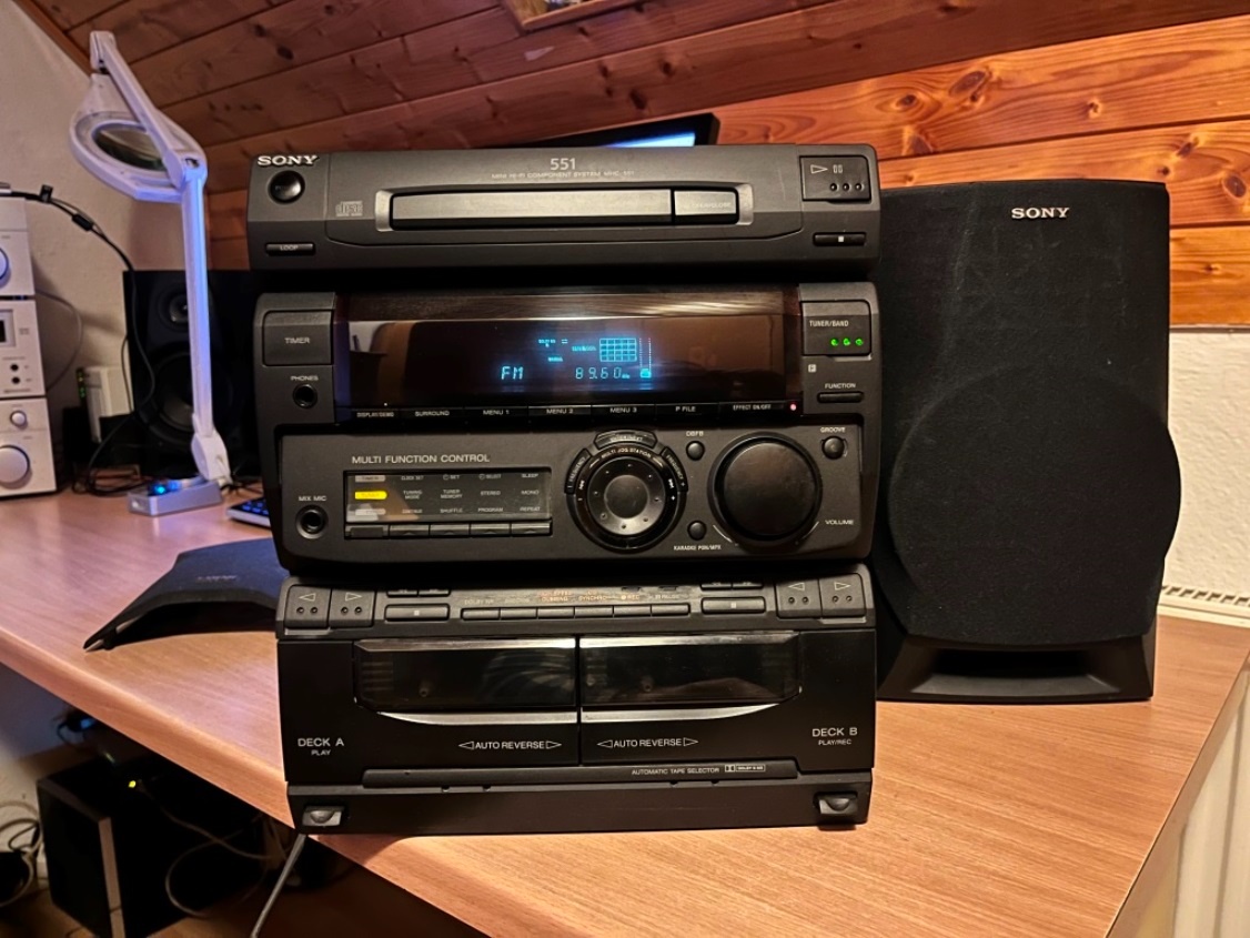 Věž SONY HCD-H551 - Repro SS-H551 - 2