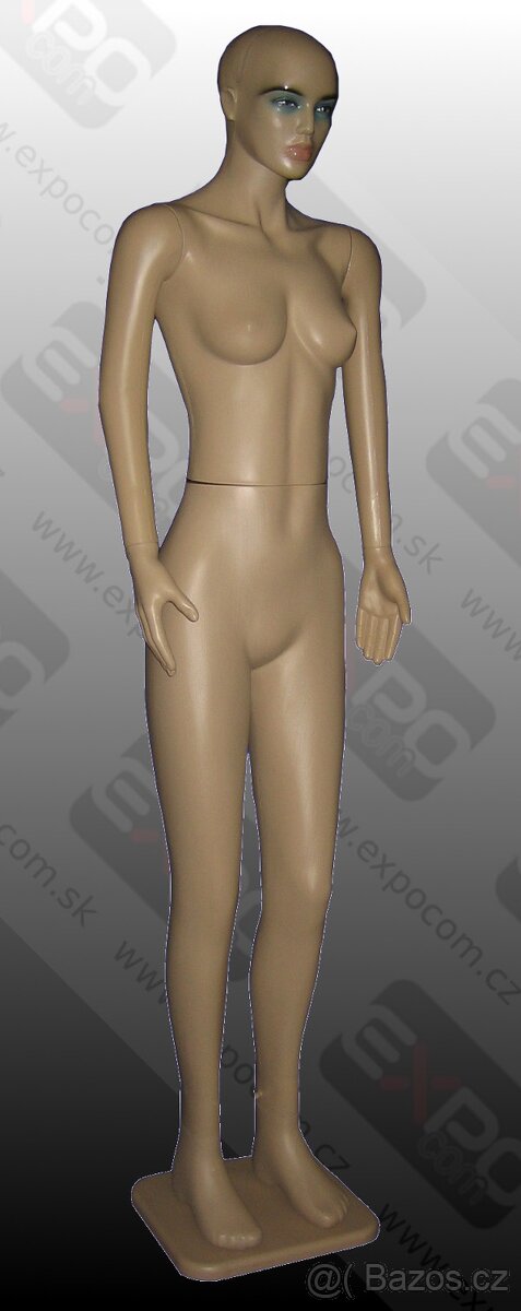 figurína dámská tělová barva - 2