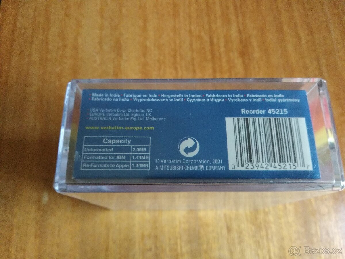 Diskety 2HD BASF - EMTEC a Verbatim a SONY - 2