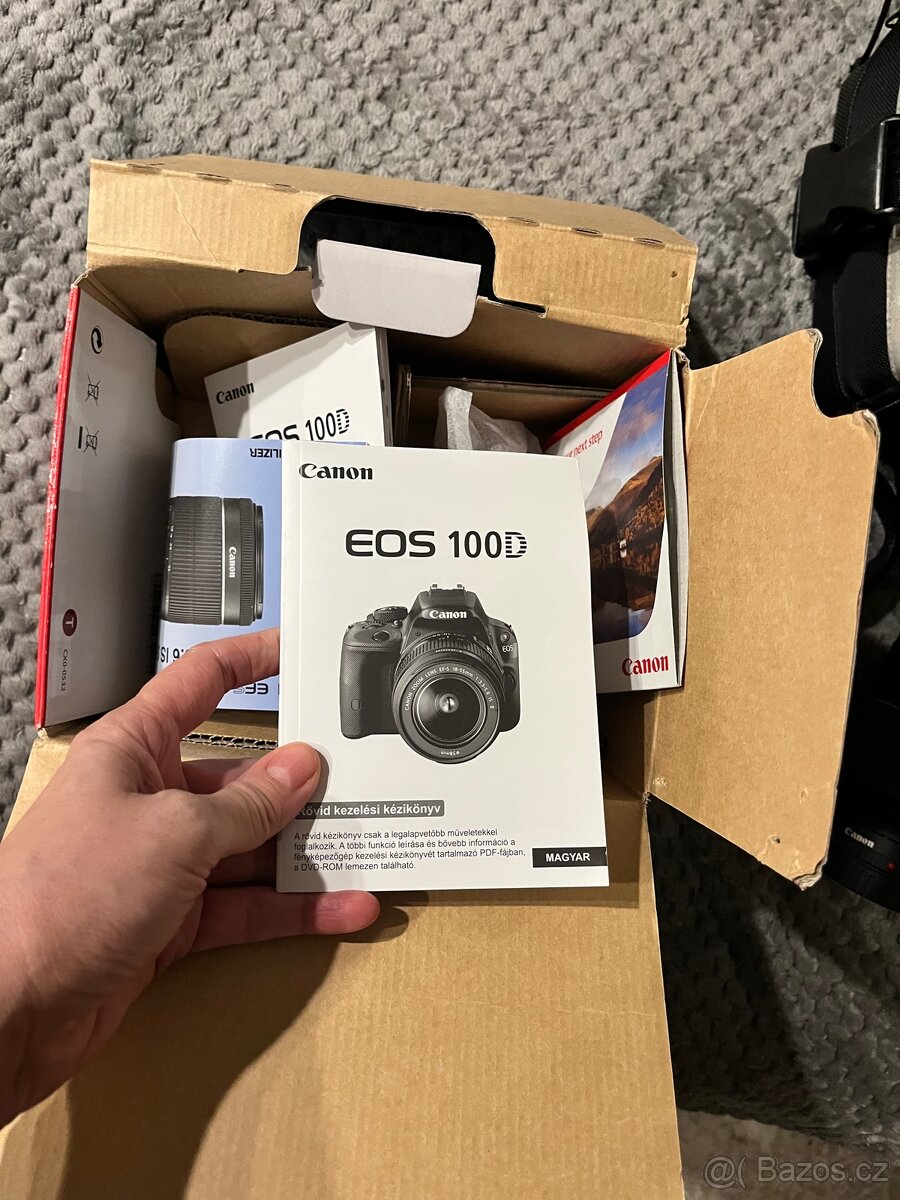 Canon EOS 100D + 2 objektivy tašky - 2