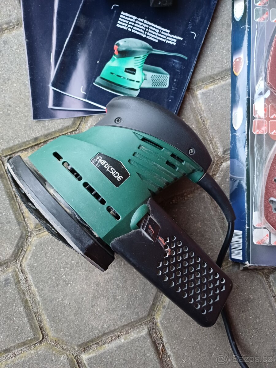 El.vybrační bruska, otočná hlava - 2