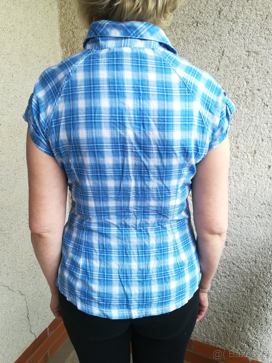 NOVÁ dámská modro-bílá košile Orsay vel. 42 - 2