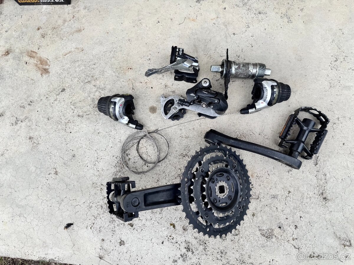 Prodám sadu Shimano 3x7 - 2