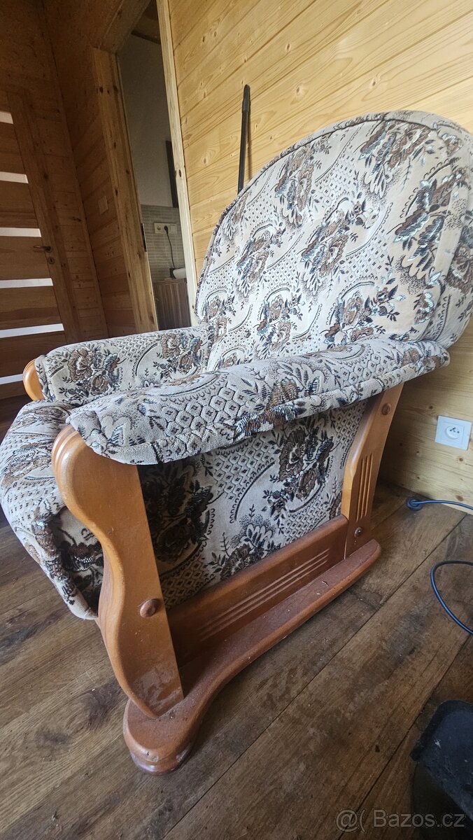 Pohovka rozkládací 2 kresla - 2