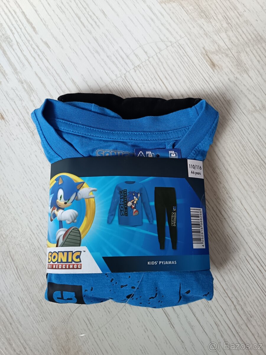 Pyžamo ježek Sonic - 2