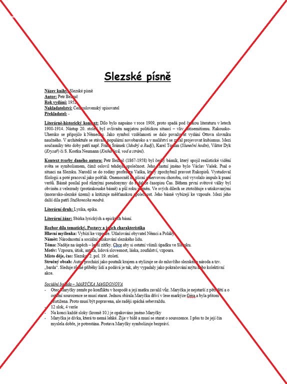 Čtenářský deník 3. ročník - 2