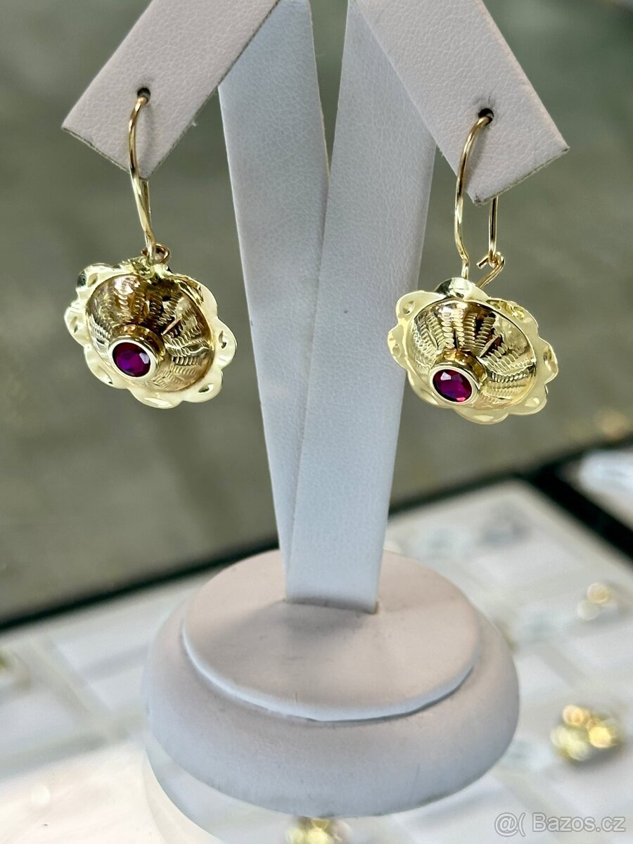 Zlaté náušnice 3,12g - 2