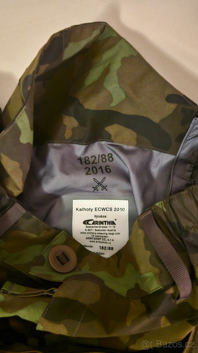 ECWCS kalhoty AČR 2010 - 2